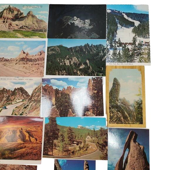17 South Dakota Postcards Vintage Lot Variety Ephemera Lot - Picture 3 of 6